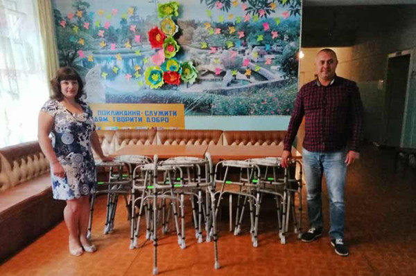 Гребінківським районним терцентром придбано нові засоби реабілітації