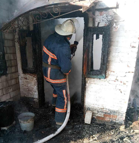 На Гребінківщині пожежа знищила житловий будинок