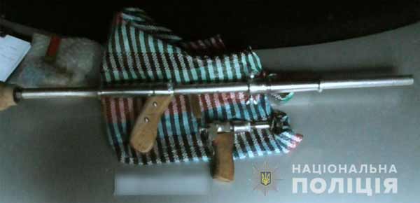 На Полтавщині пенсіонер змайстрував саморобну вогнепальну зброю