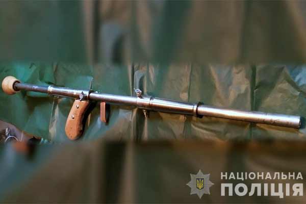 На Полтавщині пенсіонер змайстрував саморобну вогнепальну зброю