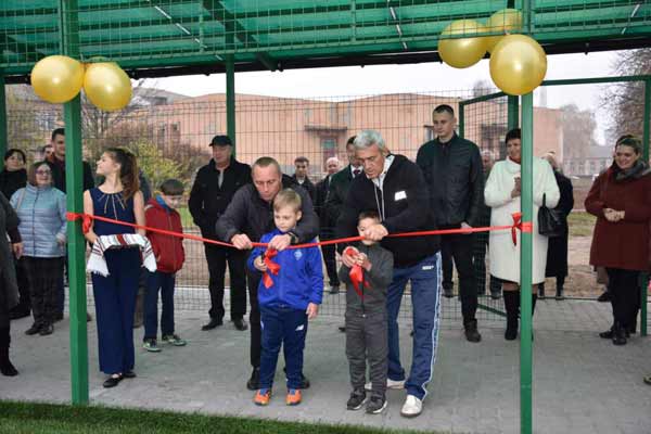 Пирятин має ще один сучасний спортивний майданчик
