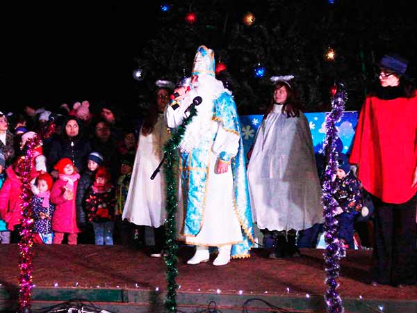 У Гребінці урочисто відкрили головну ялинку громади