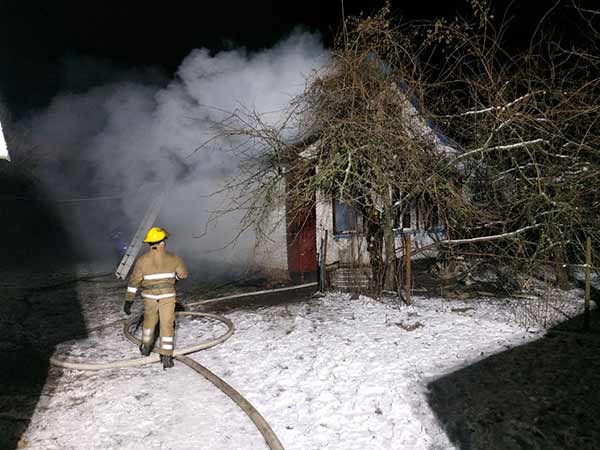 На Пирятинщині вогонь знищив житловий будинок