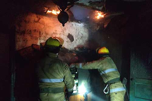 На Пирятинщині вогонь пошкодив житловий будинок