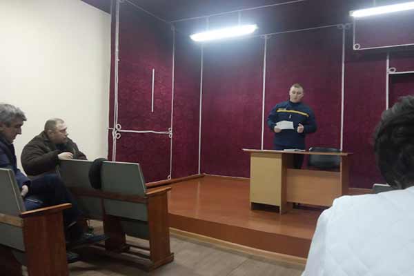 Практичне заняття з працівниками медичного закладу