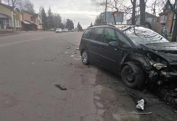 У Миргороді зіштовхнулись Daewoo та Citroen