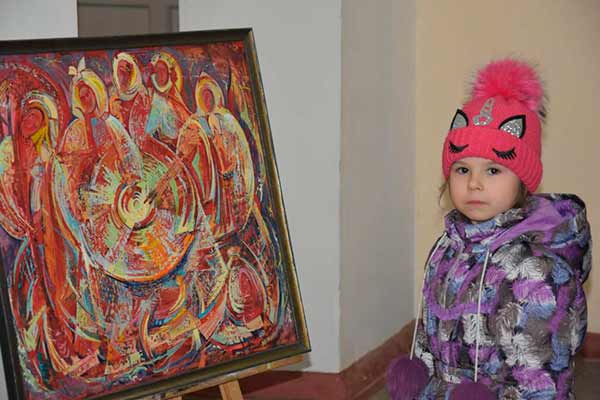 Виставка робіт львівського художника „Семіотика барв“ вразила пирятинц