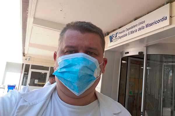  Анестезіолог з Полтавщини розповів про боротьбу з коронавірусом в Італії 