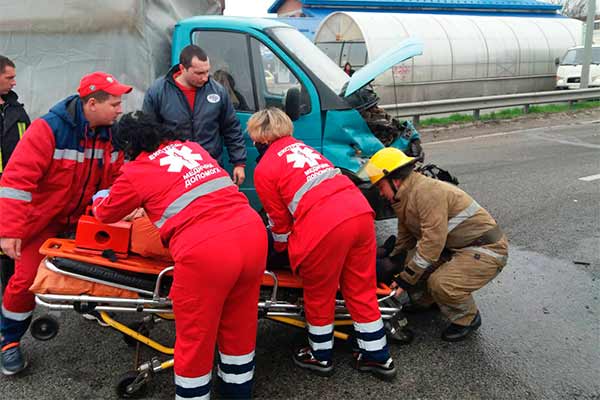 ДТП на Пирятинщині: пікап Ford врізався у «ГАЗель»