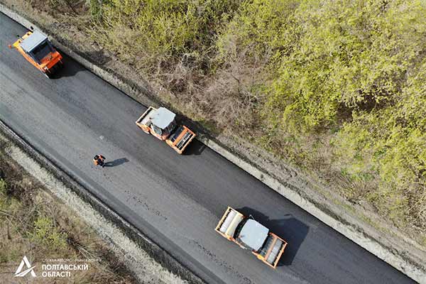 У Пирятинському районі розпочали ремонт дороги Кролевець - Пирятин