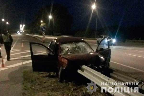 Внаслідок ДТП пасажир автомобіля загинув на місці події