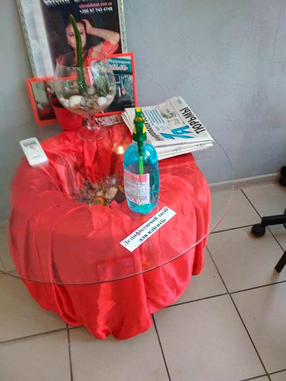 У п’яти перукарнях Гребінки виявили порушення карантину