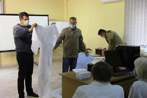 Медичним закладам передано засоби індивідуального захисту Медичним закладам передано засоби індивідуального захисту