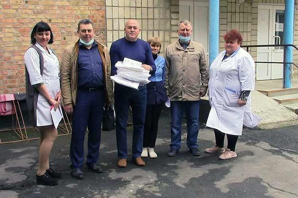 Медичним закладам передано засоби індивідуального захисту Медичним закладам передано засоби індивідуального захисту