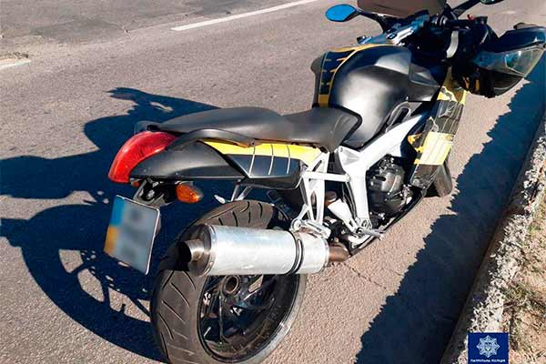  На Полтавщині виявили мотоцикл який знаходиться у <b>розшуку</b> Інтерполу 
