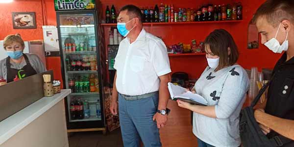 Торговельний павільйон у центрі Пирятина