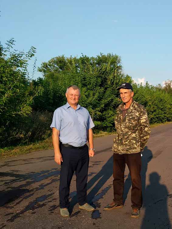 На Гребінківщині проводять ямковий ремонт доріг