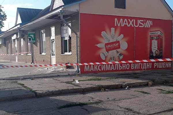 У Гадячі підірвали банкомат та винесли гроші