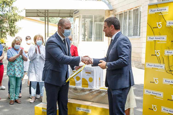 Миргородська ЦРЛ отримала апарат штучної вентиляції легень