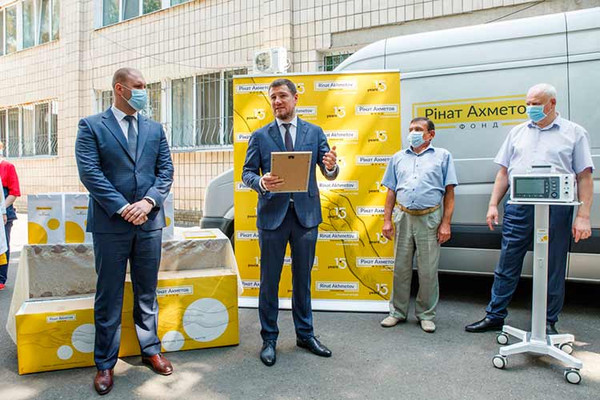 Миргородська ЦРЛ отримала апарат штучної вентиляції легень