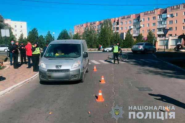 ДТП на Полтавщині: постраждав малолітній велосипедист
