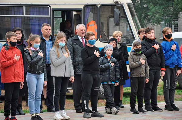 У Гребінці відкрили меморіальні дошки загиблим воїнам АТО