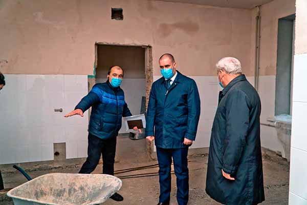 У Лубнах тривають роботи з реконструкції приймального відділення