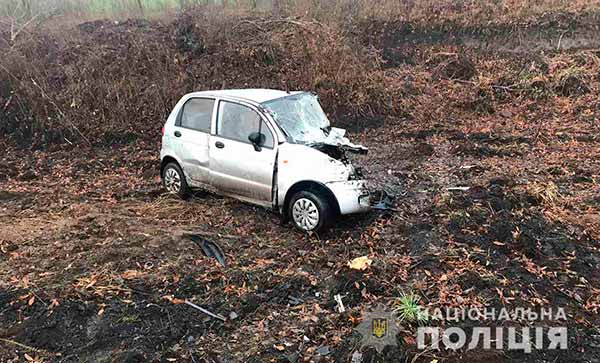 ДТП на Полтавщині: зіткнулися три автомобілі, є травмовані