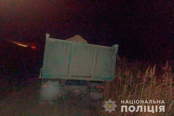 Незаконне вивезення піску у Лохвицькому районі