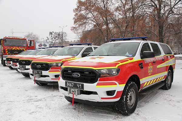  Рятувальники Полтавщини отримали пожежно-рятувальну техніку та оснащення 