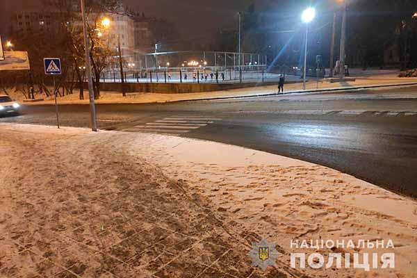 У Полтаві внаслідок ДТП травмовано пішохода