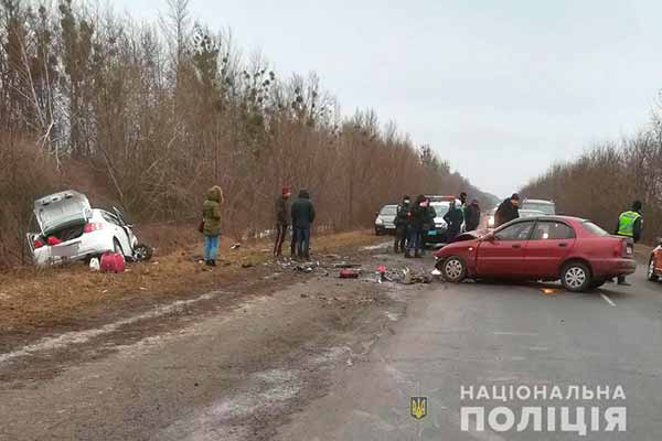 На Полтавщині дві жінки госпіталізовані після ДТП поблизу Диканьки