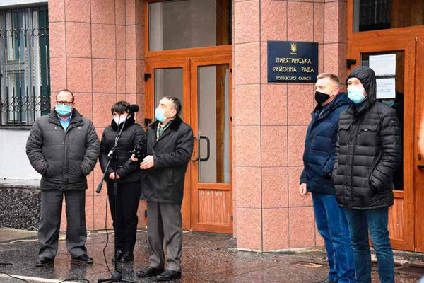 У Пирятині відбулася чергова акція щодо зменшення тарифу на газ