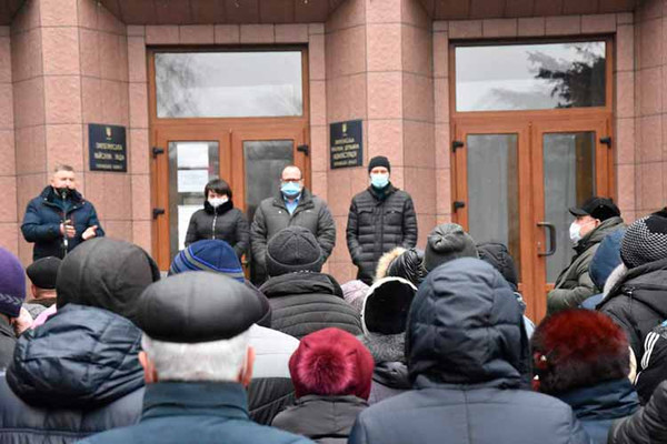 У Пирятині відбулася чергова акція щодо зменшення тарифу на газ