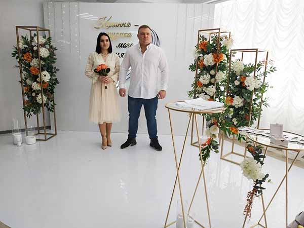 На Полтавщині День закоханих утворив 19 нових родин