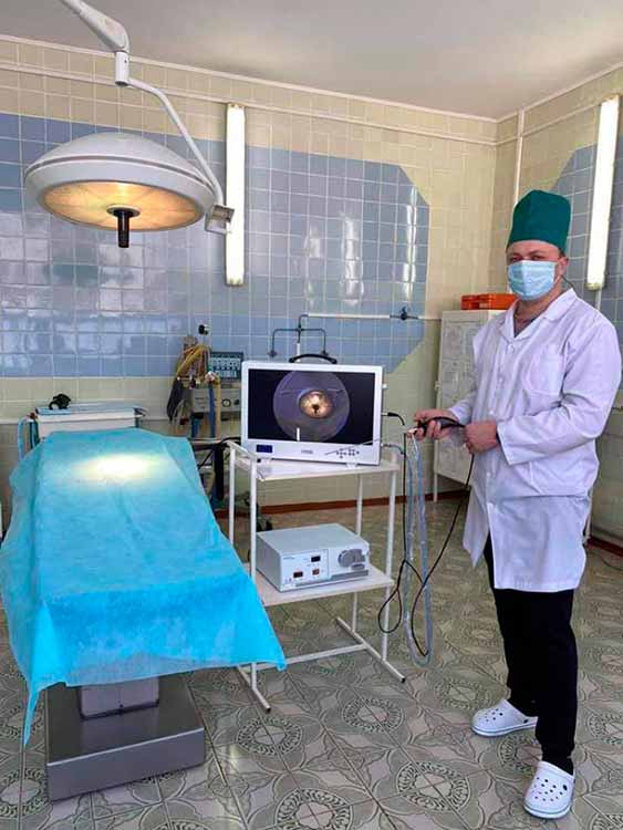 Пирятинська міська лікарня отримала нове ендоскопічне обладнання
