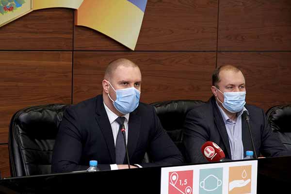 брифінг голови Полтавської облдержадміністрації Олега Синєгубова