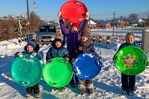 Катання взимку