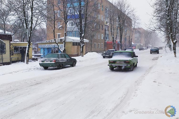 Справжня зима: Гребінку засипало снігом