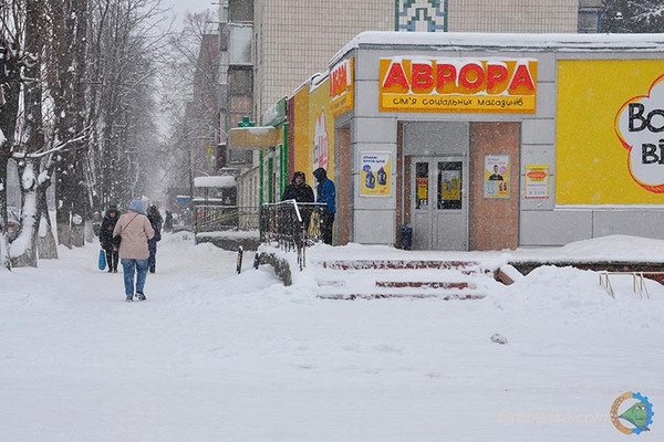 Так виглядає Гребінка в останні дні січня