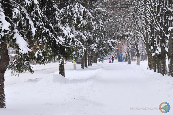 Засніжена Гребінка