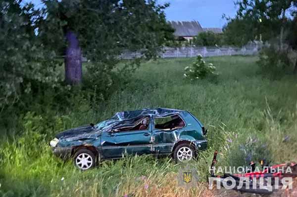 ДТП на Полтавщині: одна людина загинула, четверо травмовані