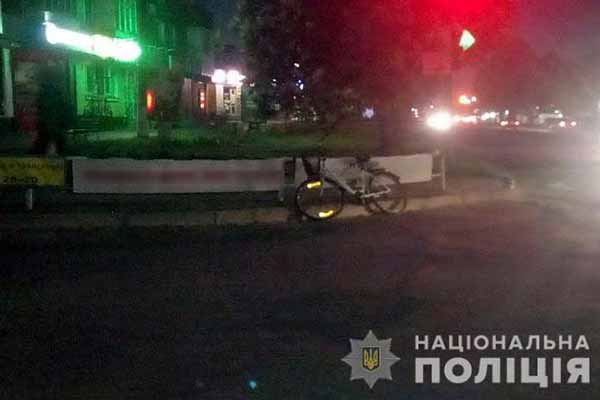 У Миргороді в ДТП травмована велосипедистка