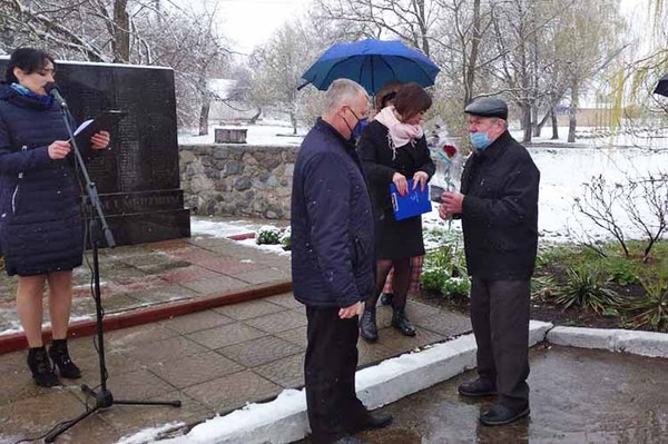 У Гребінці вшанували ліквідаторів аварії на ЧАЄС
