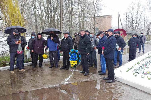 У Гребінці вшанували ліквідаторів аварії на ЧАЄС