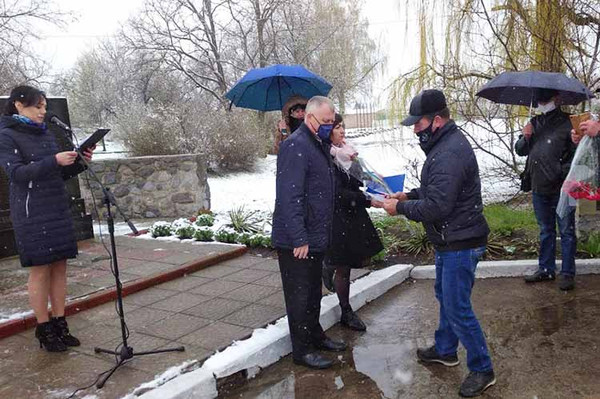 У Гребінці вшанували ліквідаторів аварії на ЧАЄС