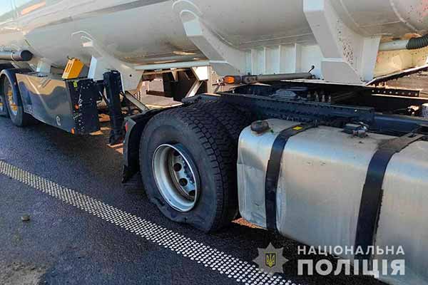 ДТП з бензовозом у Лубенському районі ДТП з бензовозом у Лубенському районі