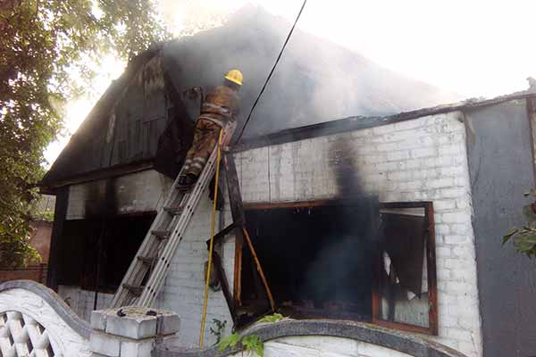 Пожежа у житловому будинку