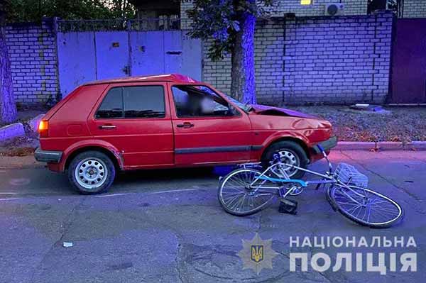 На Полтавщині в аварії загинув велосипедист