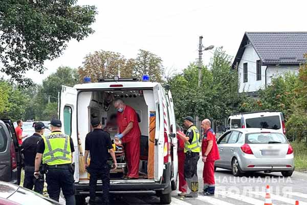 У Полтаві в ДТП травмована пасажирка іномарки